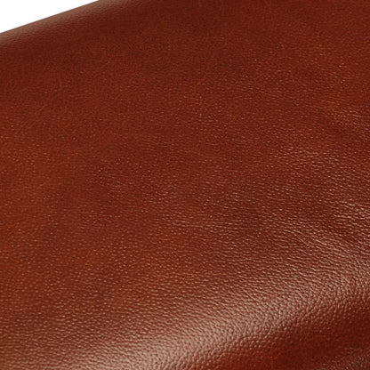 Lavice Gymnastický Kůň 38 Cm Hnědá Pravá Kůže A Mangovník