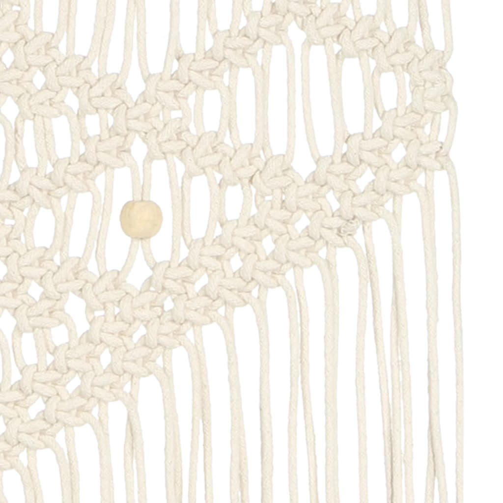 Nástěnný Závěs Macramé 40 X 80 Cm Bavlna