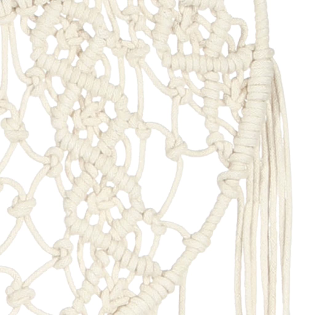 Nástěnný Závěs Macramé 40 X 80 Cm Bavlna