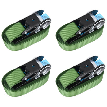 Ráčnové Upínací Pásy 10 Ks 800 Dan 6 M Zelené