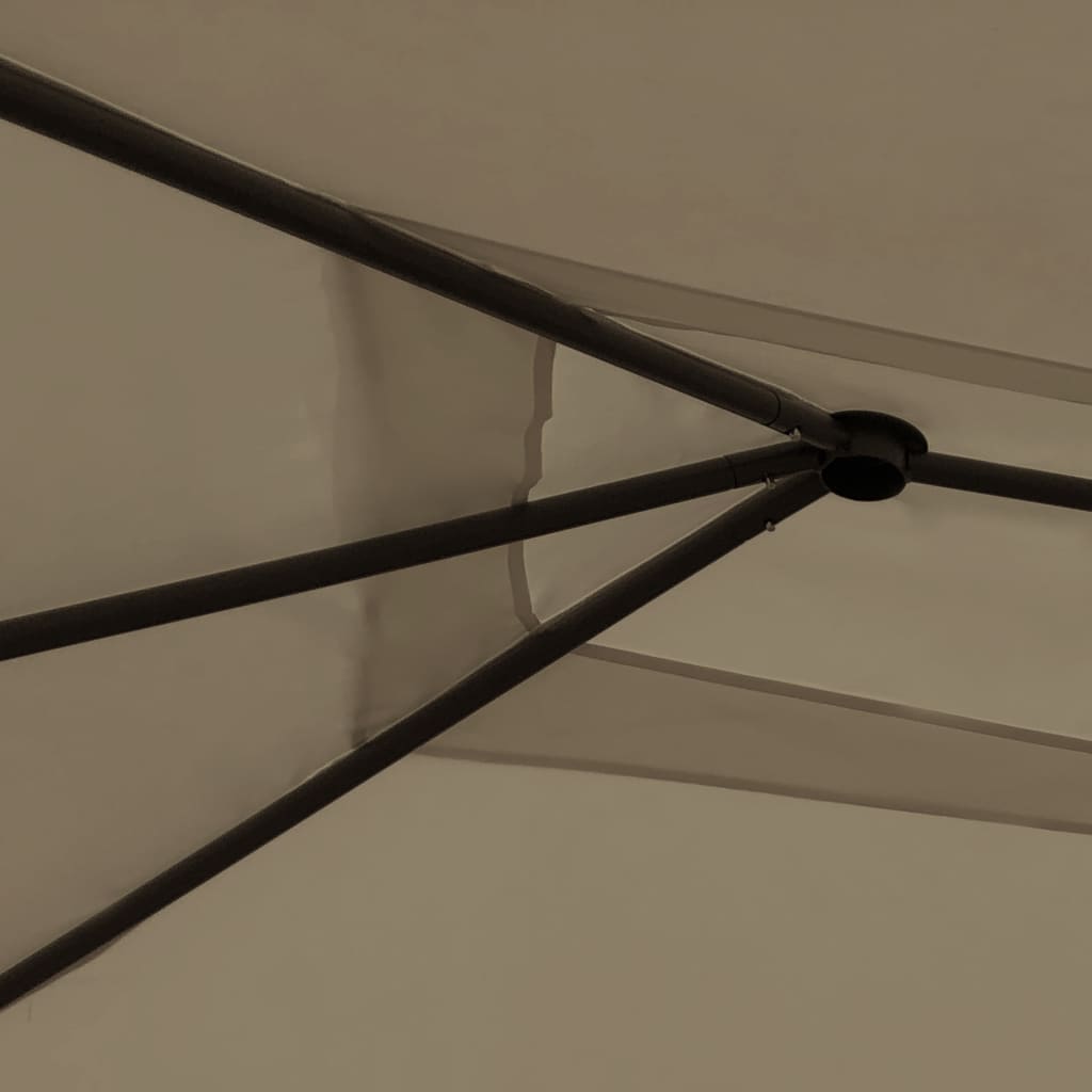 Altán 3 X 4 X 2,6 M 160 G/M² Taupe