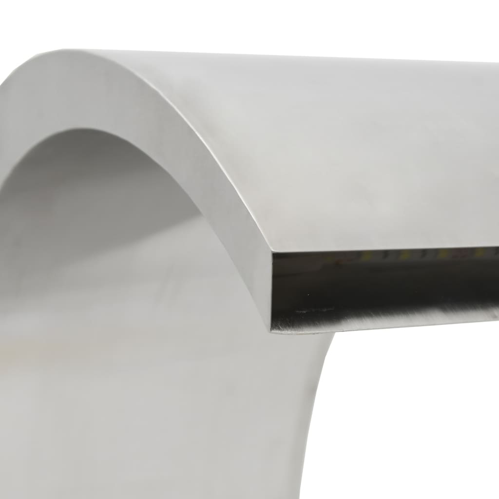 Bazénová Fontána S Led Nerezová Ocel 304