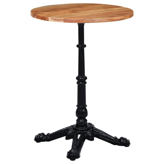 Noha Bistro Stolu Černá 52 X 52 X 72 Cm Litinová