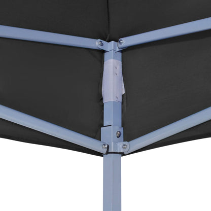 Střecha K Party Stanu 4 X 3 M Černá 270 G/M²