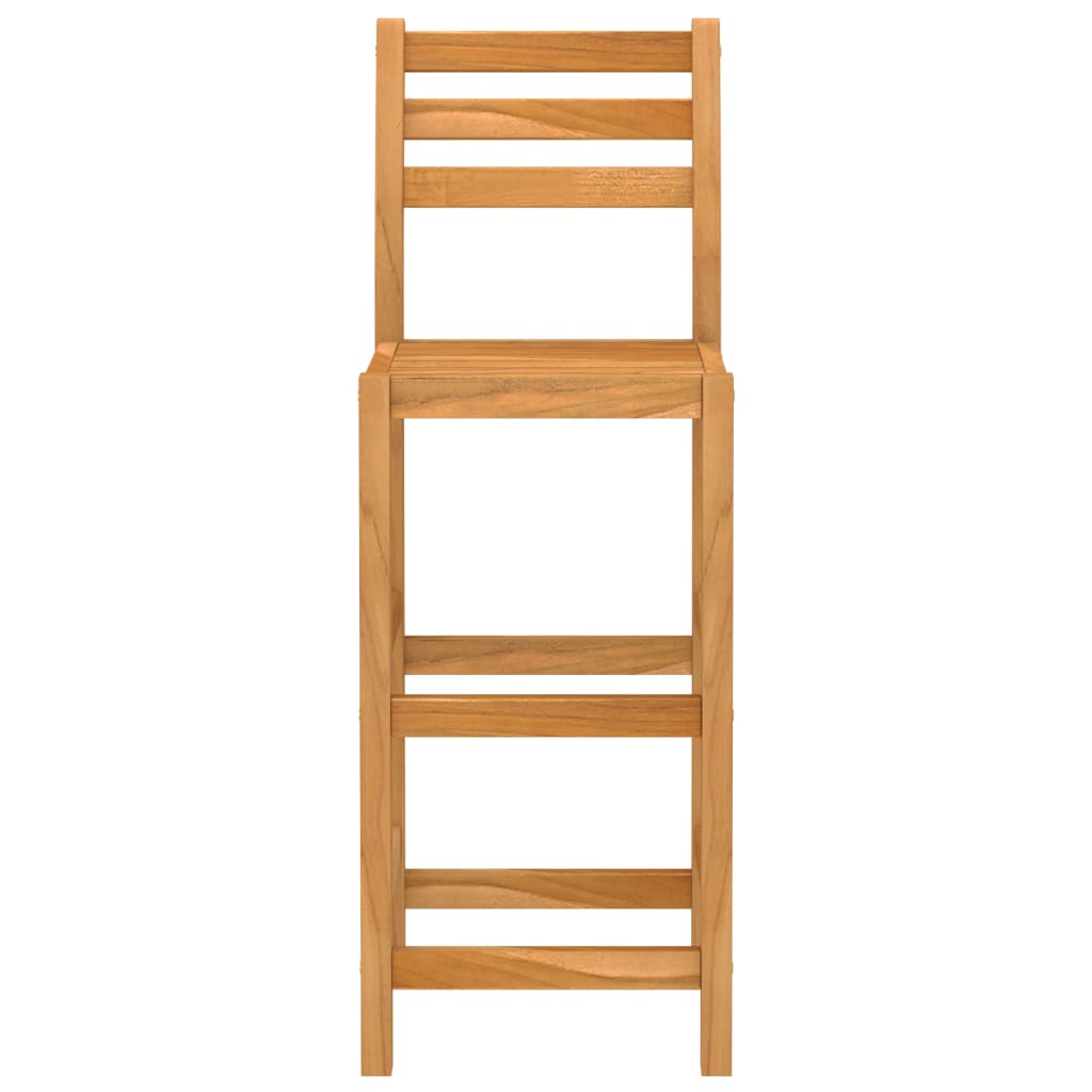 5Dílný Zahradní Barový Set Masivní Akáciové Dřevo