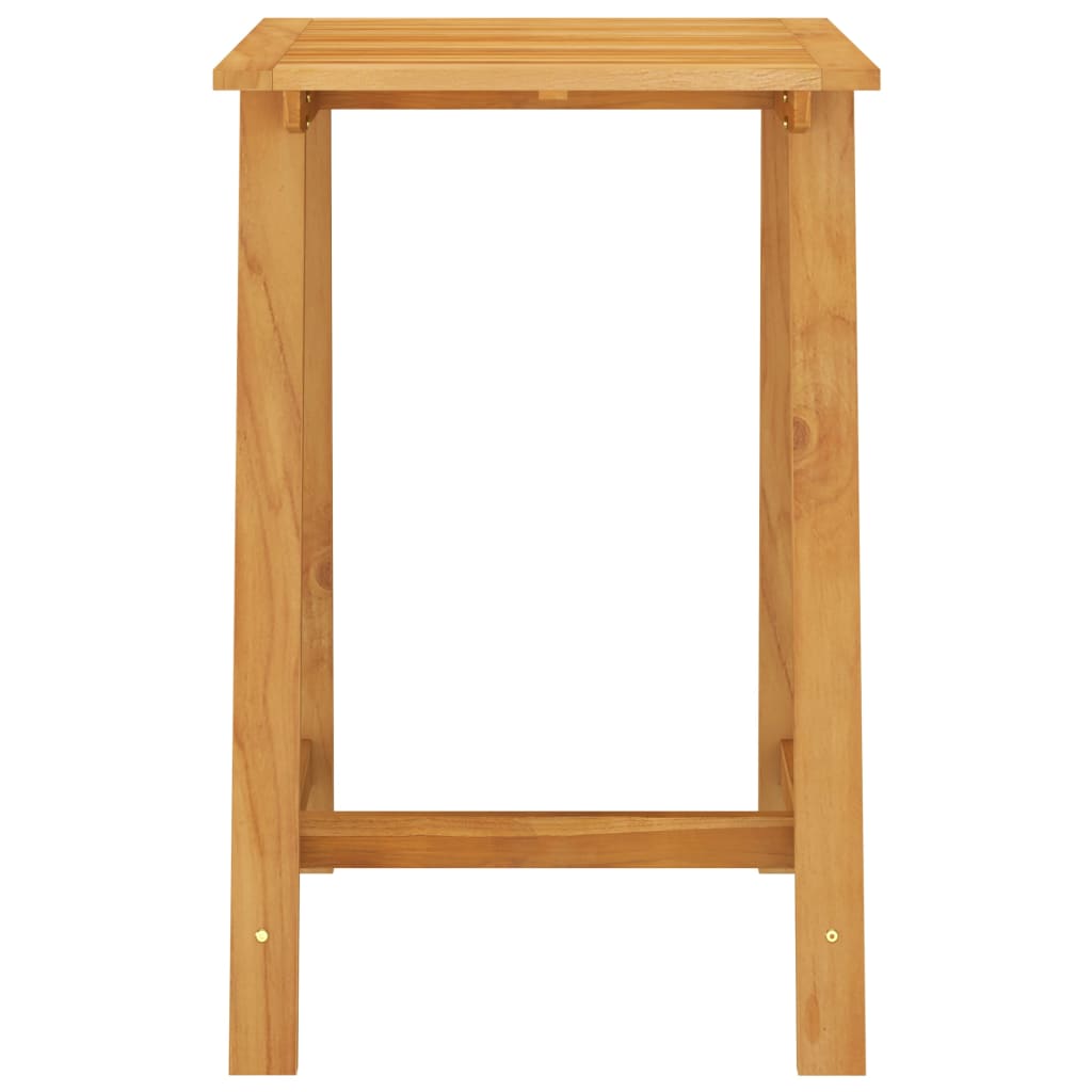5Dílný Zahradní Barový Set Masivní Akáciové Dřevo