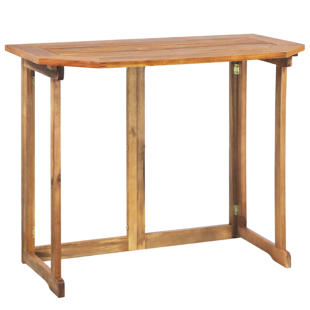 4Dílný Bistro Set Masivní Akáciové Dřevo