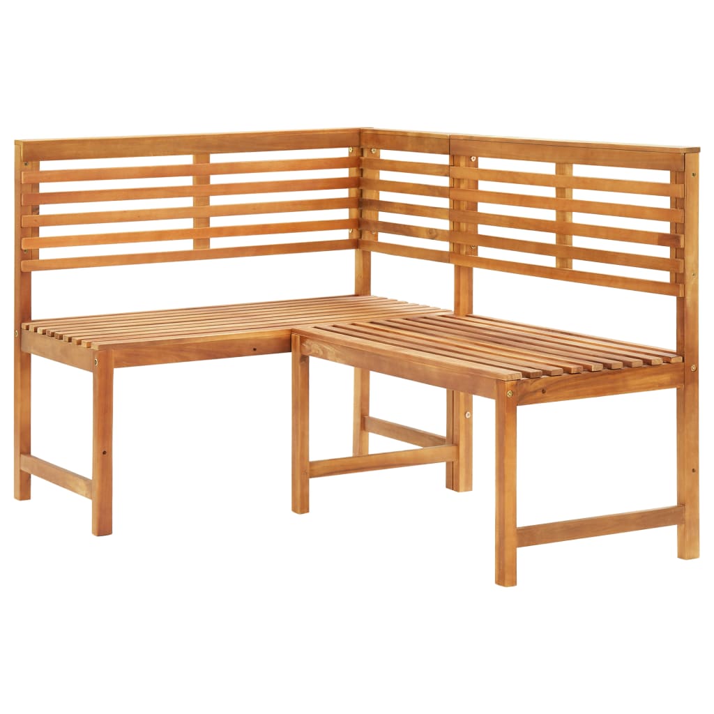 4Dílný Bistro Set Masivní Akáciové Dřevo