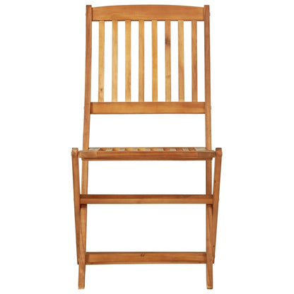 3Dílný Skládací Zahradní Jídelní Set Masivní Akáciové Dřevo 60 Cm