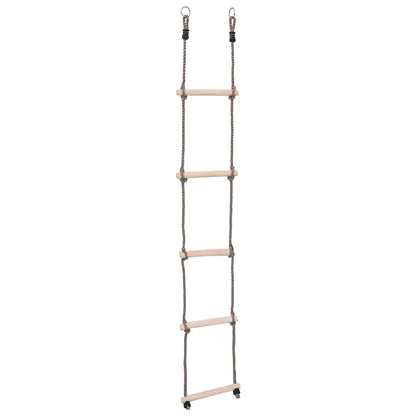 5Stupňový Žebřík 210 Cm Masivní Borové Dřevo