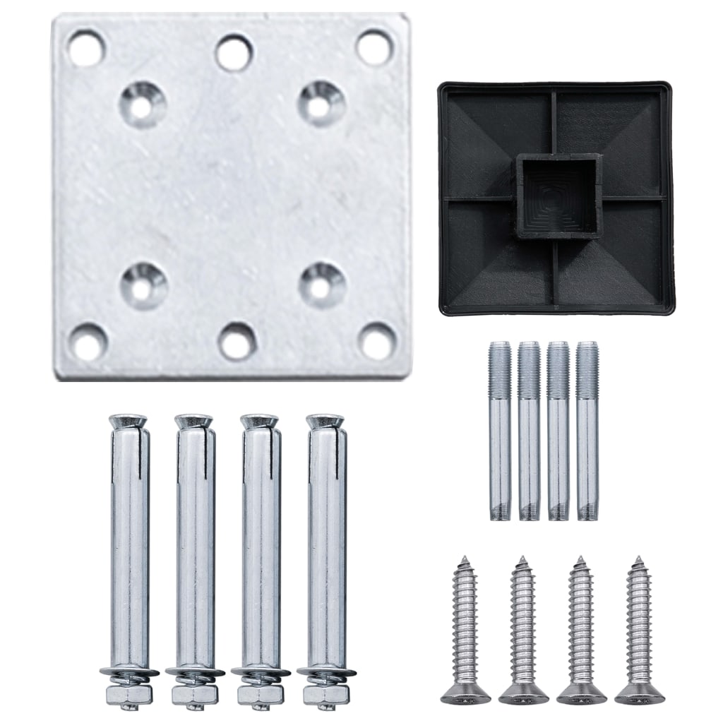 Plotový Dílec Wpc 95 X 186 Cm Hnědý