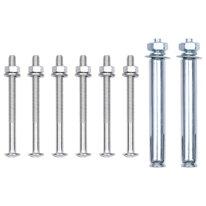 Podpěry Pro Plotové Sloupky 2 Ks Pozinkovaná Ocel