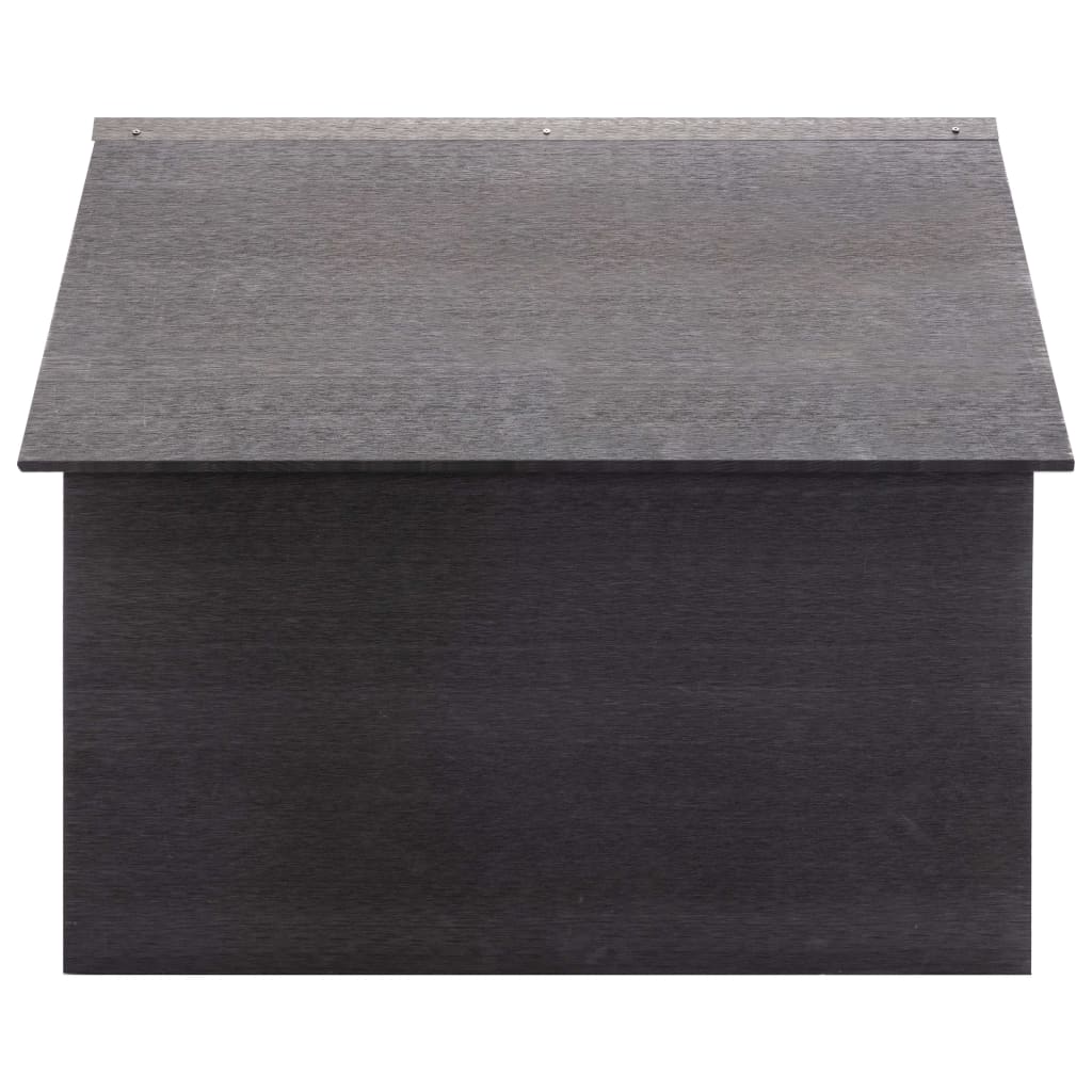 Garáž Na Sekačku Šedá 80 X 80 X 70 Cm Wpc