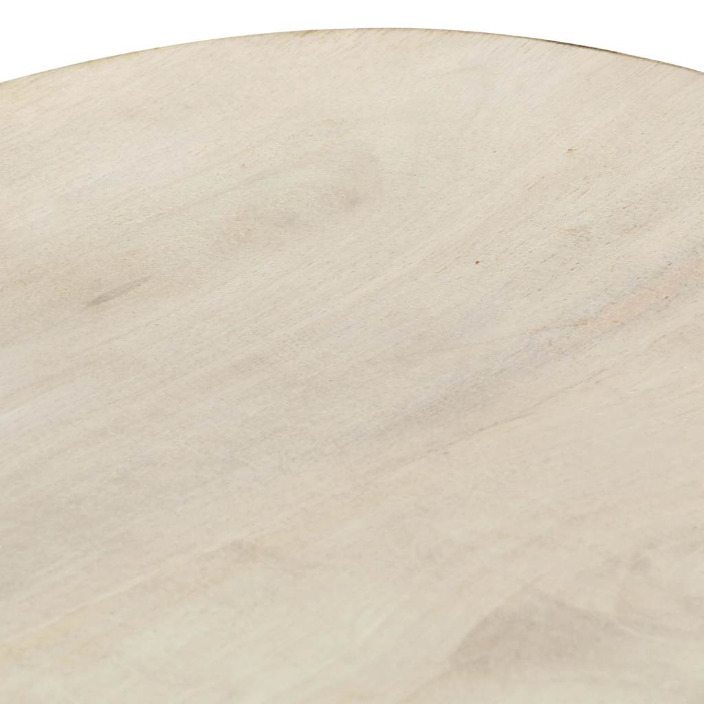 Barové Stoličky 2 Ks Masivní Mangovníkové Dřevo