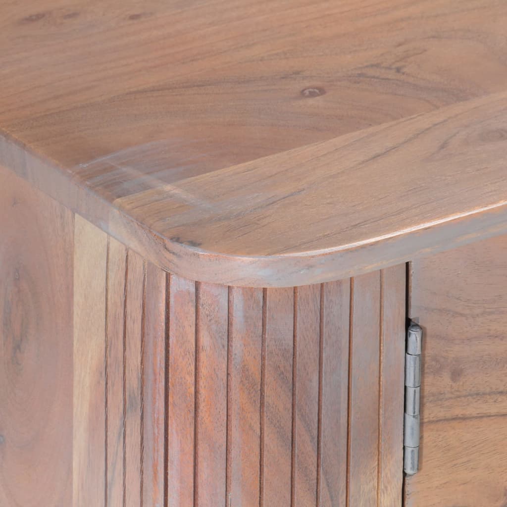 Tv Stolek 118 X 30 X 40 Cm Masivní Akáciové Dřevo