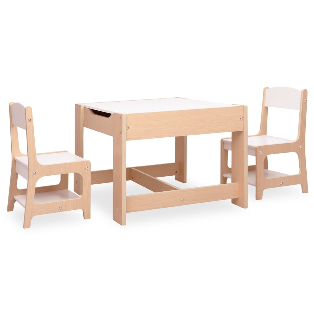 Dětský Stůl Se 2 Židlemi Mdf