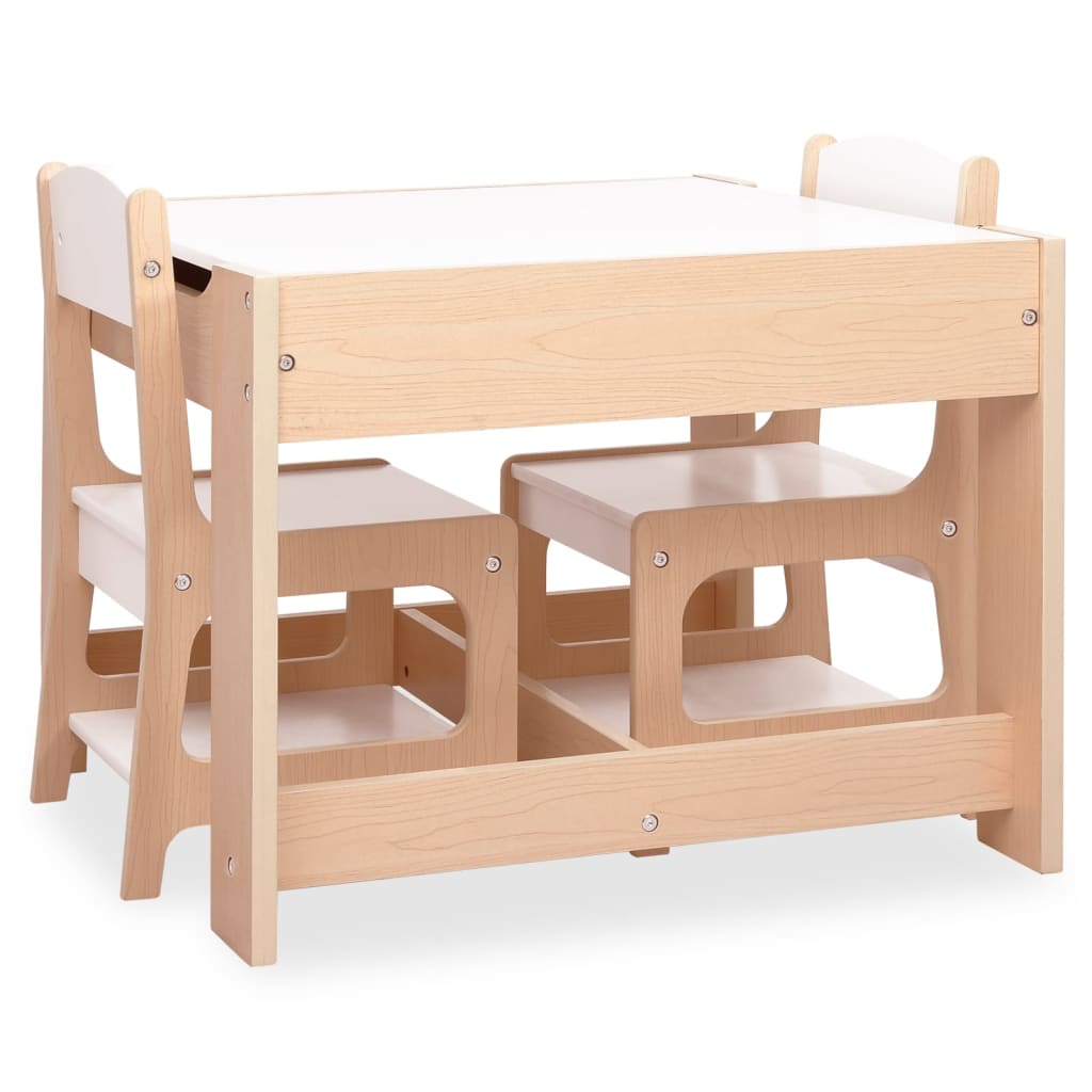 Dětský Stůl Se 2 Židlemi Mdf