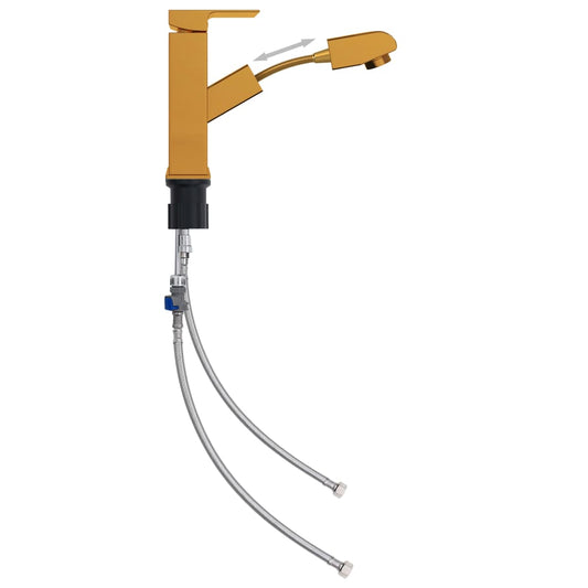 Umyvadlová Baterie S Vytahovací Sprškou 157 X 172 Mm