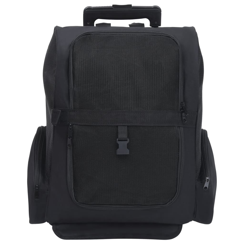 Víceúčelová Skládací Přepravka Pro Mazlíčky Černá