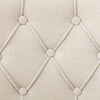 Jídelní Židle 4 Ks Béžové Textil