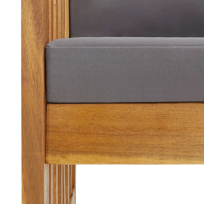 4Dílná Zahradní Sedací Souprava S Poduškami Masivní Akácie