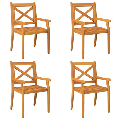 5Dílný Zahradní Jídelní Set Masivní Akáciové Dřevo