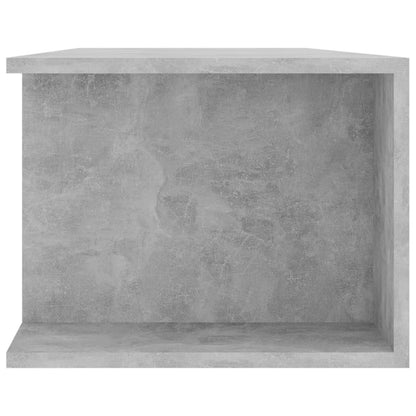 Tv Skříňka S Led Osvětlením Betonově Šedá 135 X 39 X 30 Cm