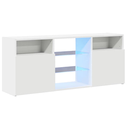 Tv Skříňka S Led Osvětlením 120 X 30 X 50 Cm