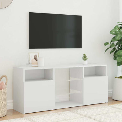 Tv Skříňka S Led Osvětlením 120 X 30 X 50 Cm