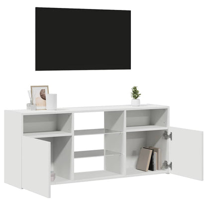 Tv Skříňka S Led Osvětlením 120 X 30 X 50 Cm