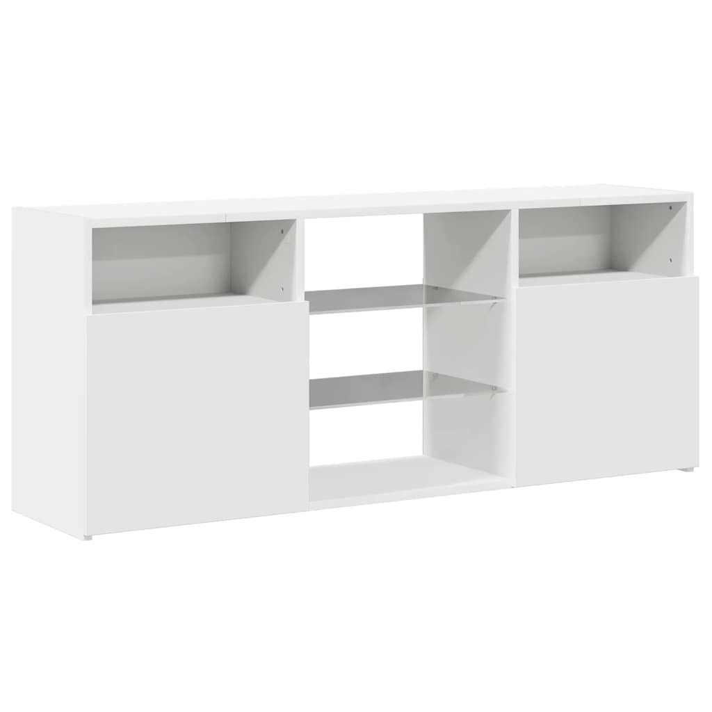 Tv Skříňka S Led Osvětlením 120 X 30 X 50 Cm