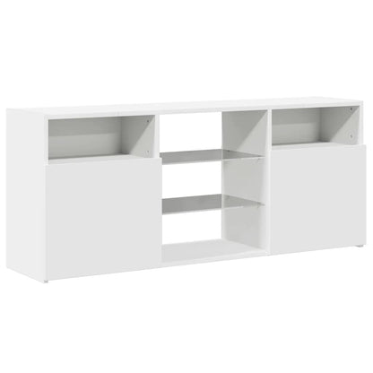Tv Skříňka S Led Osvětlením 120 X 30 X 50 Cm