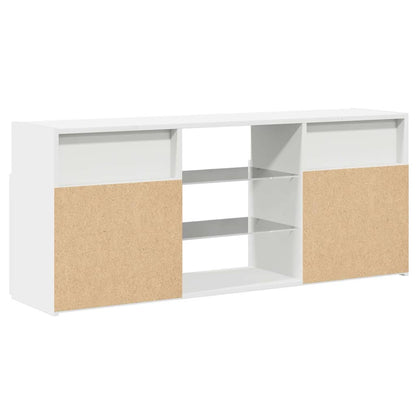 Tv Skříňka S Led Osvětlením 120 X 30 X 50 Cm