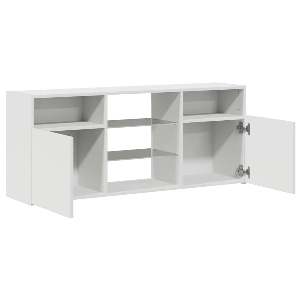 Tv Skříňka S Led Osvětlením 120 X 30 X 50 Cm