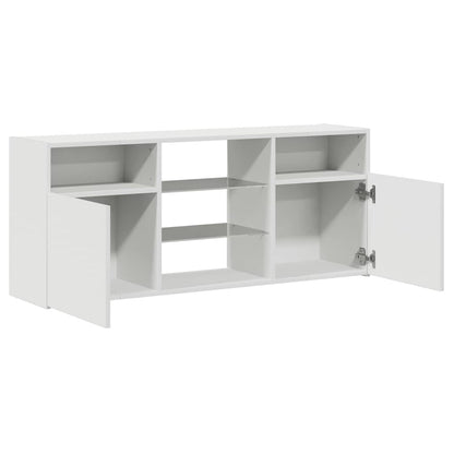Tv Skříňka S Led Osvětlením 120 X 30 X 50 Cm