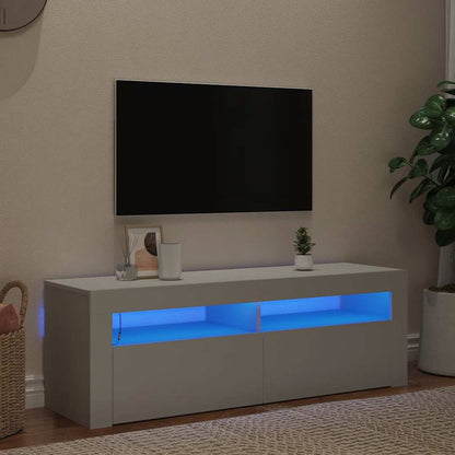 Tv Skříňka S Led Osvětlením 120 X 35 X 40 Cm