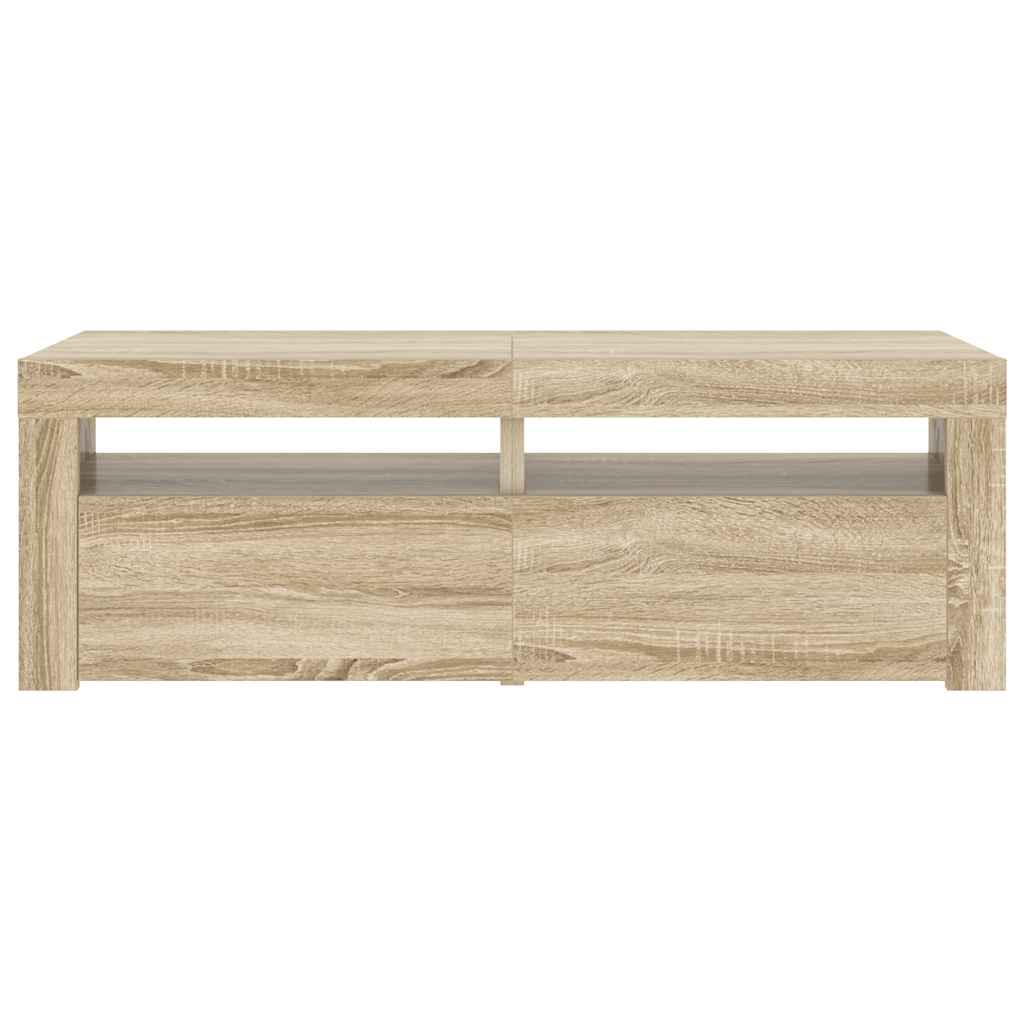 Tv Skříňka S Led Osvětlením 120 X 35 X 40 Cm