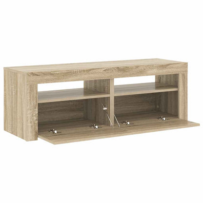 Tv Skříňka S Led Osvětlením 120 X 35 X 40 Cm