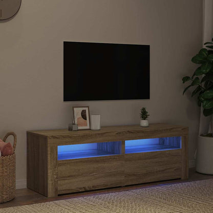 Tv Skříňka S Led Osvětlením 120 X 35 X 40 Cm