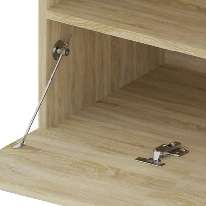 Tv Skříňka S Led Osvětlením Dub Sonoma 75 X 35 X 40 Cm