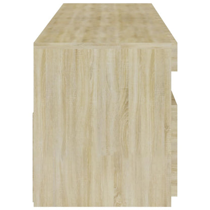 Tv Skříňky S Led Osvětlením 2 Ks Dub Sonoma 75 X 35 X 40 Cm