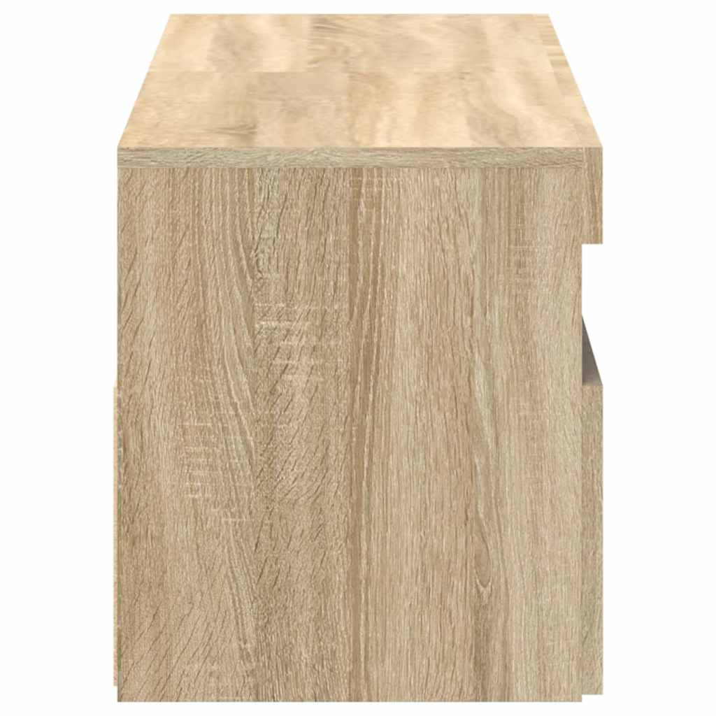 Tv Skříňky S Led Osvětlením 2 Ks Dub Sonoma 60 X 35 X 40 Cm