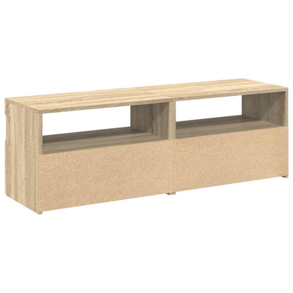 Tv Skříňky S Led Osvětlením 2 Ks Dub Sonoma 60 X 35 X 40 Cm