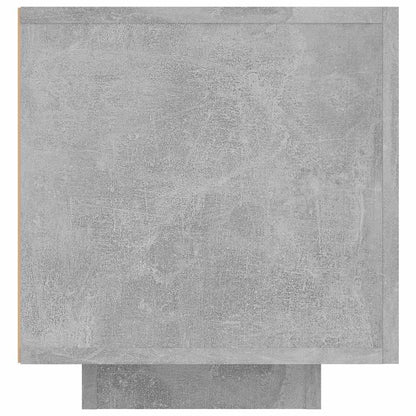 Tv Skříňka S Led Osvětlením Betonově Šedá 160X35X40 Cm