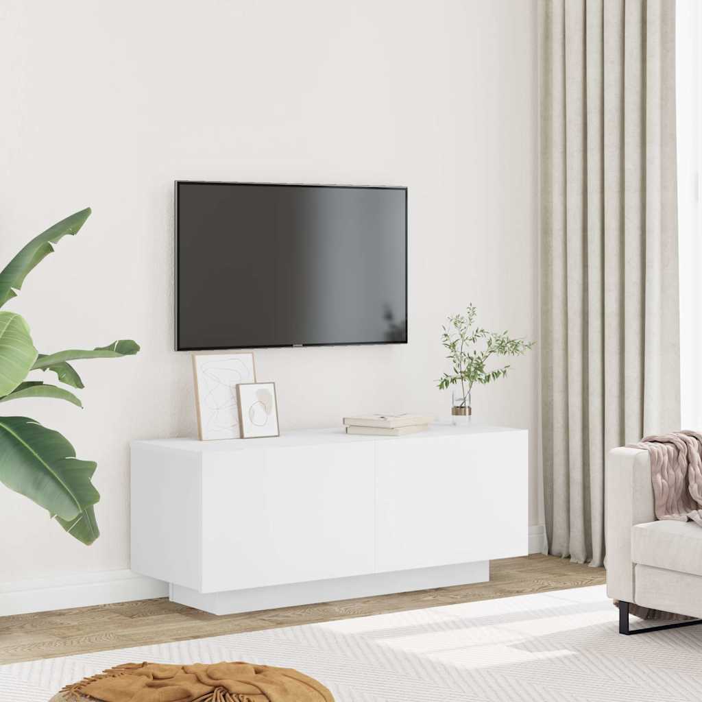 Tv Skříňka 100 X 35 X 40 Cm Kompozitní Dřevo