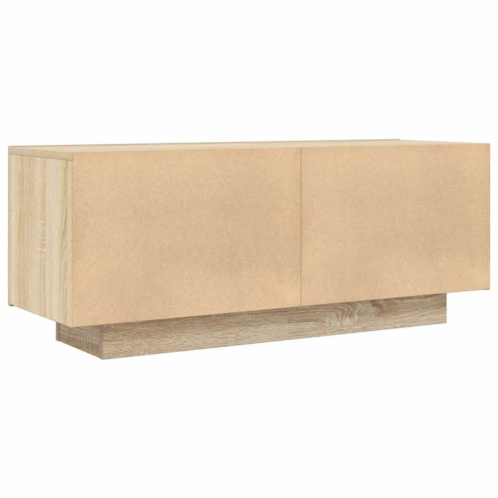 Tv Skříňka 100 X 35 X 40 Cm Kompozitní Dřevo