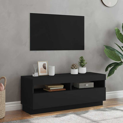 Tv Skříňka S Led Osvětlením 100 X 35 X 40 Cm