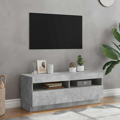 Tv Skříňka S Led Osvětlením 100 X 35 X 40 Cm