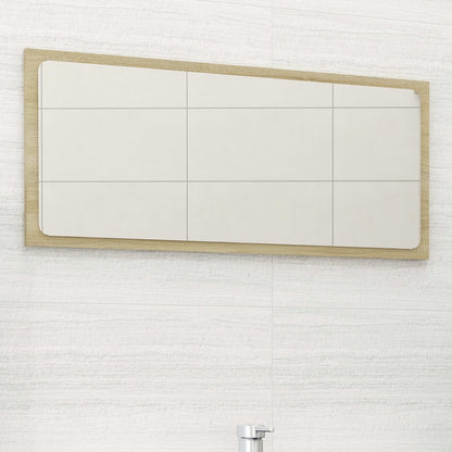 Koupelnové Zrcadlo Bílé Vysoký Lesk 60X1,5X37 Cm Dřevotříska