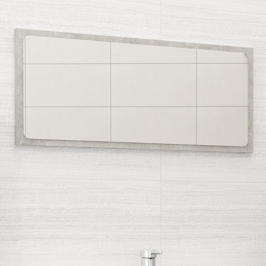 Koupelnové Zrcadlo Bílé Vysoký Lesk 60X1,5X37 Cm Dřevotříska